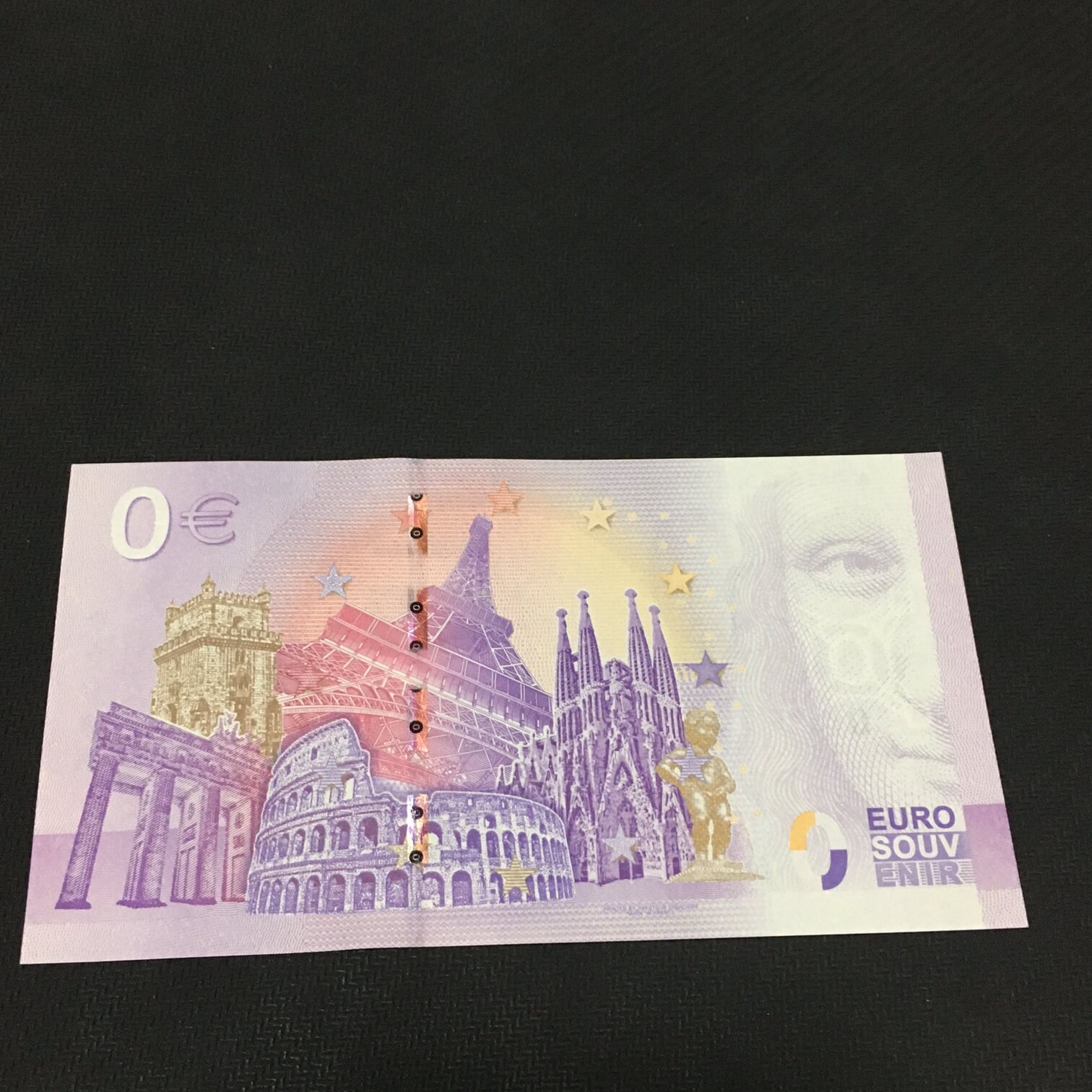 Magyarország 0 Euro bankjegy A Visegrádi csoport alapításának 30. évfordulója 2021-1 HUAC001464 - Image 2