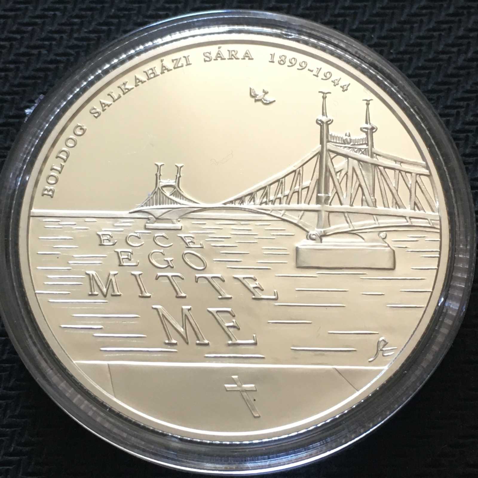 2024 Boldog Salkaházi Sára születésének 125. évfordulója 15000 Ft ezüst emlékpénzérme PP - Image 4
